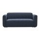 Sofa Neom, modular, 2-Sitzer, blau, Länge 188 cm.