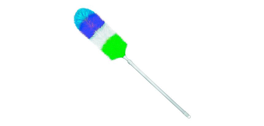 Plumeau synthétique Peggy Perfect avec manche télescopique