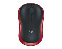 Souris sans fil Logitech M185 rouge