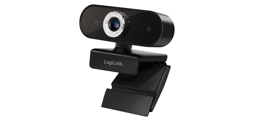 Webcam Logilink Pro Full HD USB avec micro