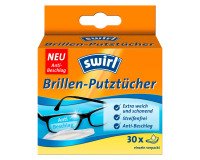 Lingettes nettoyantes pour lunettes Swirl - Boîte de 30