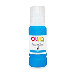 OWA Equivalent HP 31 Bouteille d'encre couleurs séparées