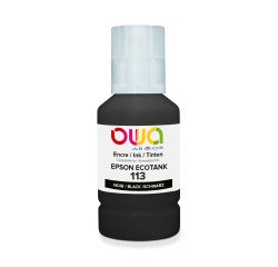 Botella de tinta Owa compatible con Epson 113 negro