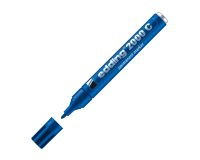 Marqueur permanent Edding 2000C pointe ogive de 1,5 à 3 mm bleu