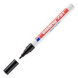 Permanente lakmarker Edding 751 punt 1 tot 2 mm zwart