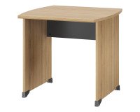 Scrivania dritta L80 cm gambe piene Quarta Plus