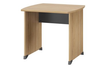 Scrivania dritta L80 cm gambe piene Quarta Plus