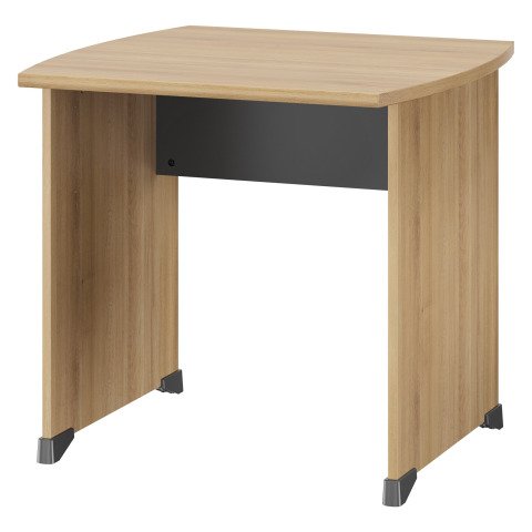 Mesa recta Quarta Plus An. 80 cm roble
