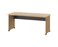 Scrivania dritta L180 cm gambe piene Quarta Plus