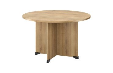 Tavolo rotondo diametro 120 cm piedi a croce Quarta Plus