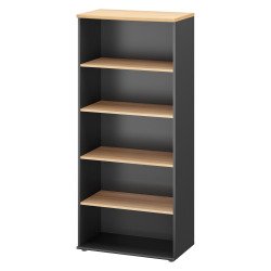 Hoge bibliotheekkast Quarta Plus B 80 cm 