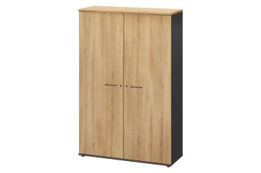 Kast met klapdeuren Quarta Plus Eik B 120 cm