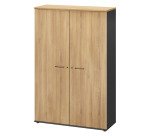 Armoire portes battantes Quarta Plus L 120 cm