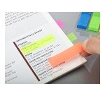 Marque-page Index, 11,9 x 43,2 mm, coloré