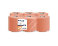 Bobine d'essuyage à dévidage central écologique Maxi chamois - Carton de 6