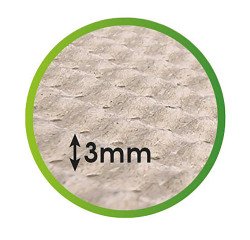 Sobres acolchados de burbujas de papel kraft marrón 270 x 360 La Couronne - Paquete de 50