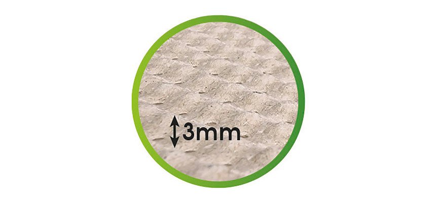 Sobres acolchados de burbujas de papel kraft marrón 270 x 360 La Couronne - Paquete de 50