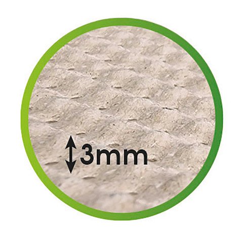 Sobres acolchados de burbujas de papel kraft marrón 350 x 470 La Couronne - Paquete de 50