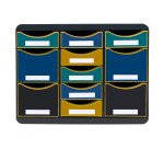Module de rangement Exacompta Storebox 11 tiroirs