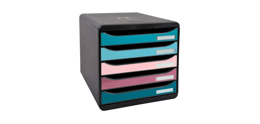 Module de classement Exacompta Big Box Plus 5 tiroirs
