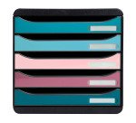 Module de classement Exacompta Big Box Plus 5 tiroirs