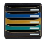 Module de classement Exacompta Big Box Plus 5 tiroirs couleur