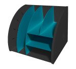 Trieur ergonomique The Organizer 5 compartiments Exacompta