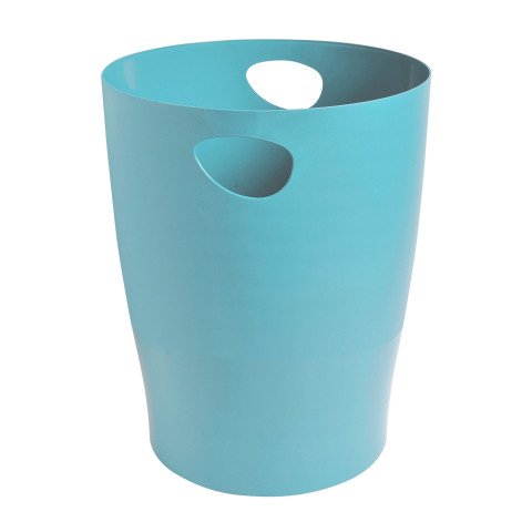 Papelera Ecobin Exacompta gama Skandi azul gracial