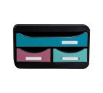 Module de rangement Exacompta Small Box 3 tiroirs