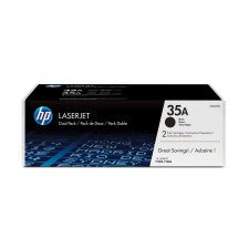 HP 35A - CB435AD Pack de 2 toners noirs