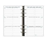 Recharge Exatime 17 10.5 x 17.2 cm Semainier Septembre 2025 à Décembre 2026 - 16 mois