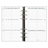 Recharge Exatime 17 10.5 x 17.2 cm Semainier Septembre 2025 à Décembre 2026 - 16 mois