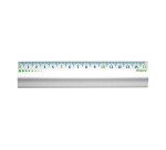 Maped aluminum anodized ruler