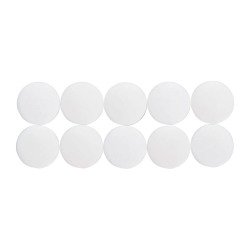 Aimant solide, capacité de charge: 0,8 kg, blanc
