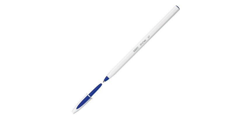 BIC Stylo à bille Cristal Up, 20 pièces, bleu