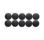 MAUL Solid Magnet 32mm 800g Black 10 Pieces