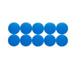 Magnet MAUL Solid 32mm 800g blau 10 Stück
