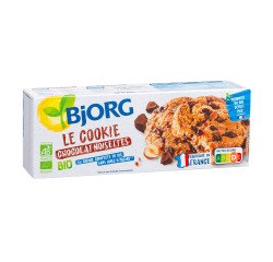 Cookies choco hazelnut organic Bjorg - 200 g pack