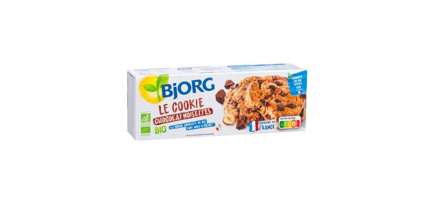 Cookies choco noisettes bio Bjorg  - Paquet de 200 g