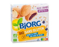 Petits fourrés myrtille bio Bjorg  - Paquet de 180 g