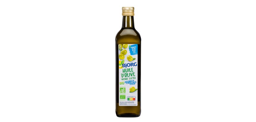Huile d'olive vierge extra bio Bjorg - Bouteille de 75 cl