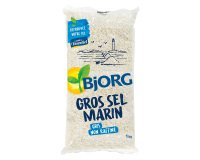 Gros sel marin bio Bjorg  - Sachet de 1 kg