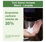 Savon mousse limpide Tork Clarity, pour distributeur S4  - Cartouche de 1 L