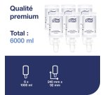 Savon mousse Tork Peaux sensibles, pour distributeur S4 - Cartouche de 1 L