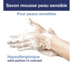 Savon mousse Tork Peaux sensibles, pour distributeur S4 - Cartouche de 1 L
