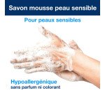 Savon mousse Tork Peaux sensibles, pour distributeur S4 - Cartouche de 1 L