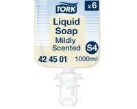 Liquid soap Tork Fresh fragrance, for S4 dispenser - 1 L cartridge