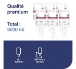 Savon liquide mains Tork Premium Antimicrobien, pour distributeur S4 - Cartouche de 1 L.