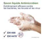 Savon liquide mains Tork Premium Antimicrobien, pour distributeur S4 - Cartouche de 1 L.
