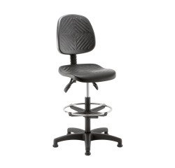 Silla alta Working con reposapies